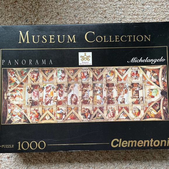 Lot of two 1,000 piece museum collection jigsaw puzzles. GUC - Picture 4 of 7